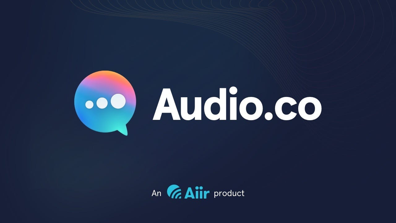 Aiir launching ‘Home for Radio AI’ Audio.co