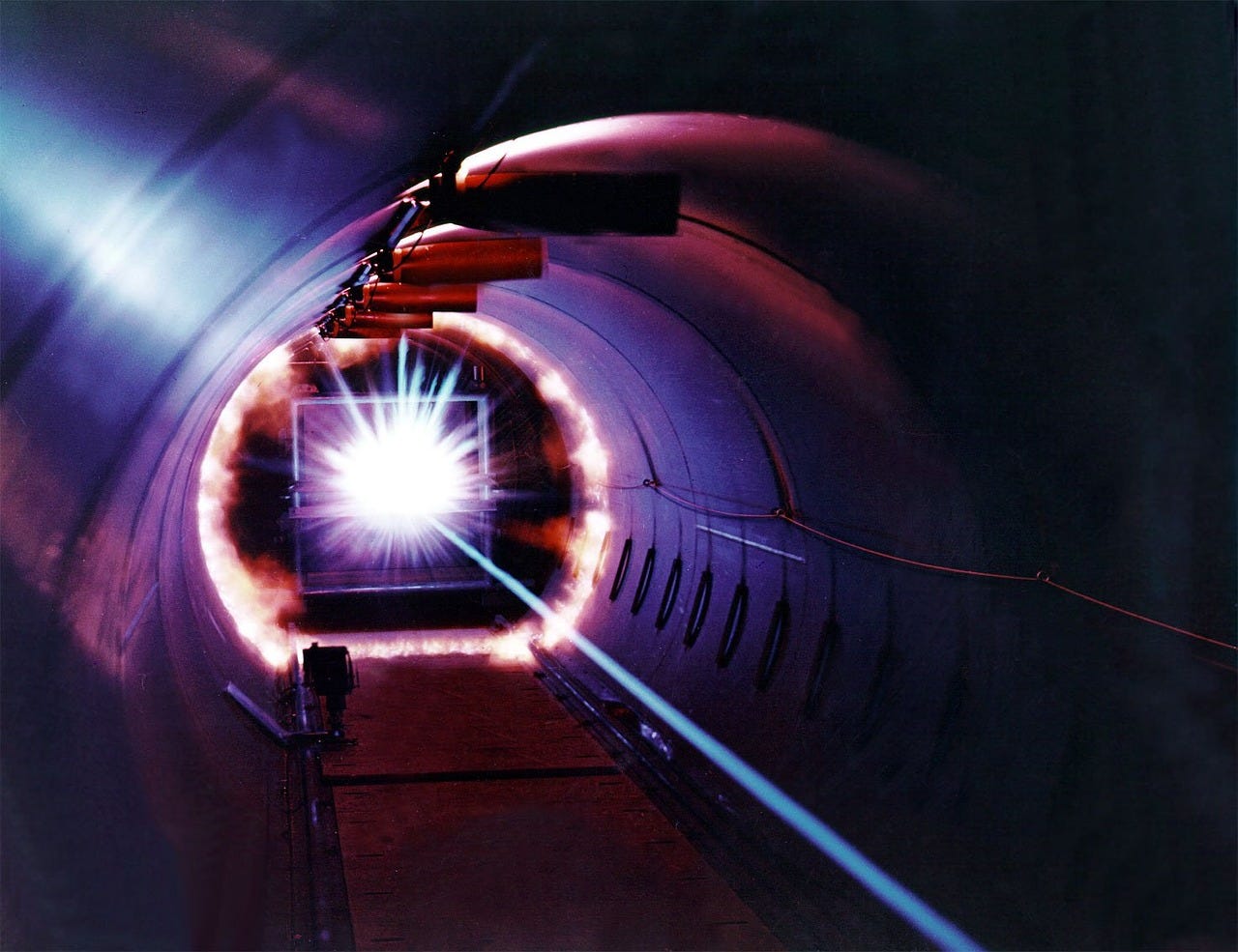 A Laser Beam at the Heart of the Church
