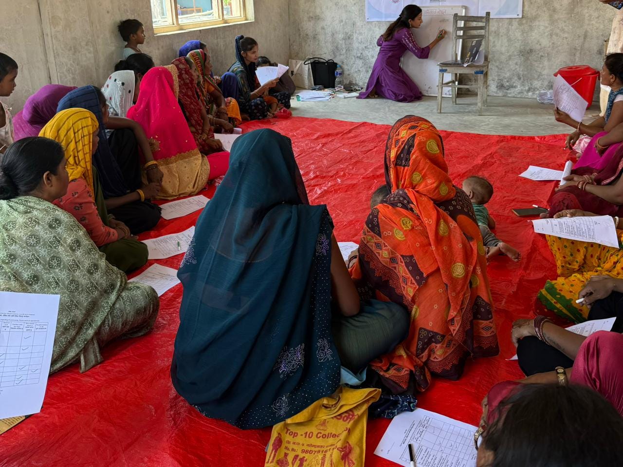 The picture is from the Sexual and Reproductive Health Rights (SRHR) Workshop in Madhesh Province