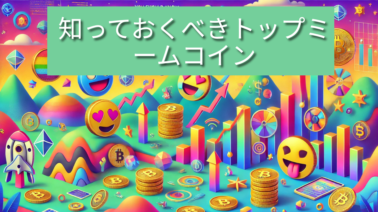 知っておくべきトップミームコイン