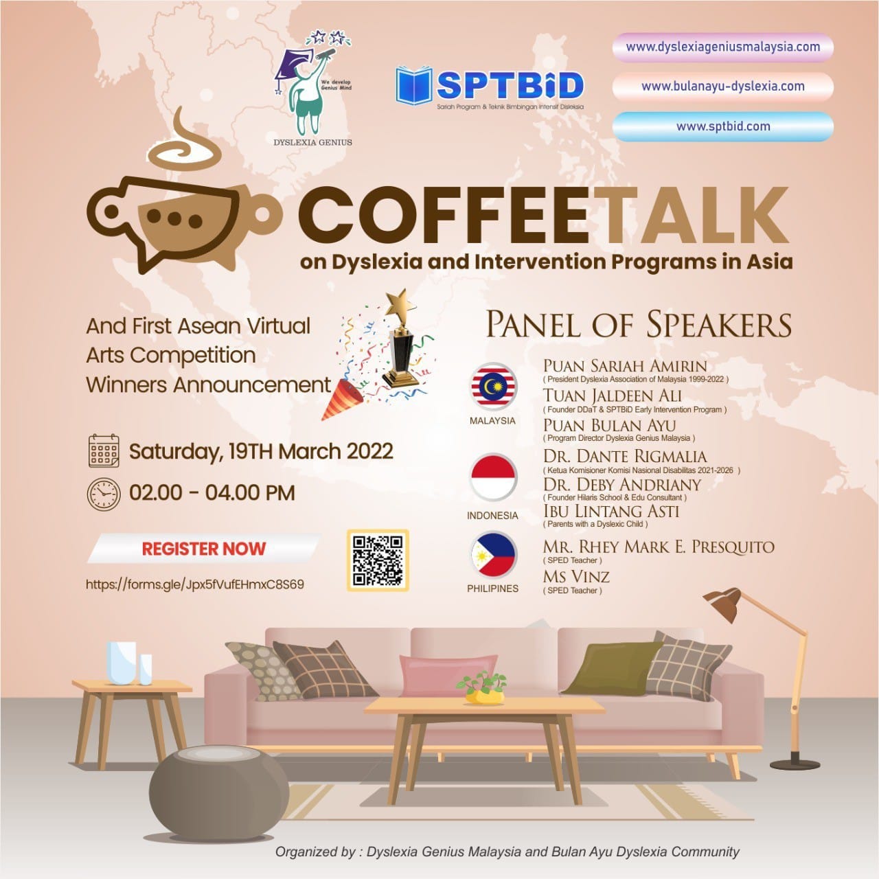 Kembangkan Potensi Anak Dyslexia Jadi Sukses Bersama Pakar Dalam Webinar "Coffee Talk on Dyslexia…