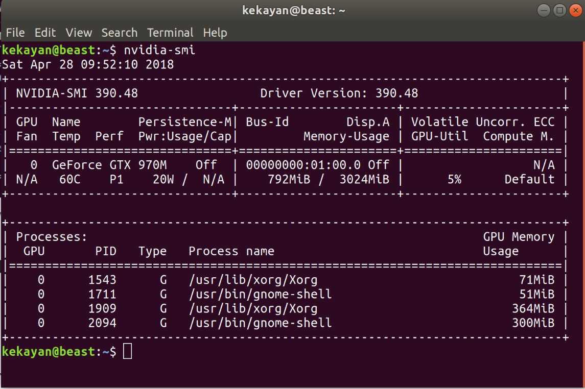 Install gpu. Install gpu