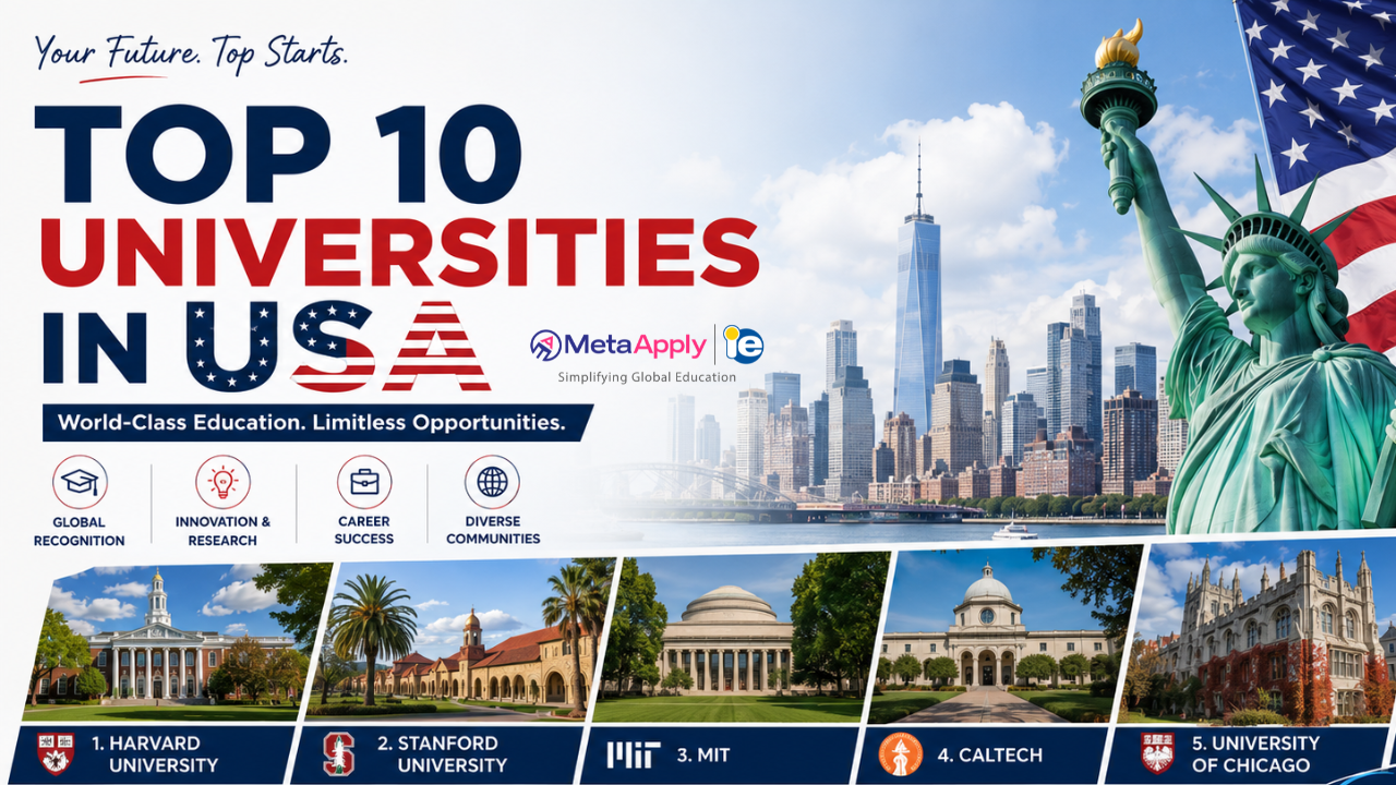 Top 10 Universities in the USA for International Students