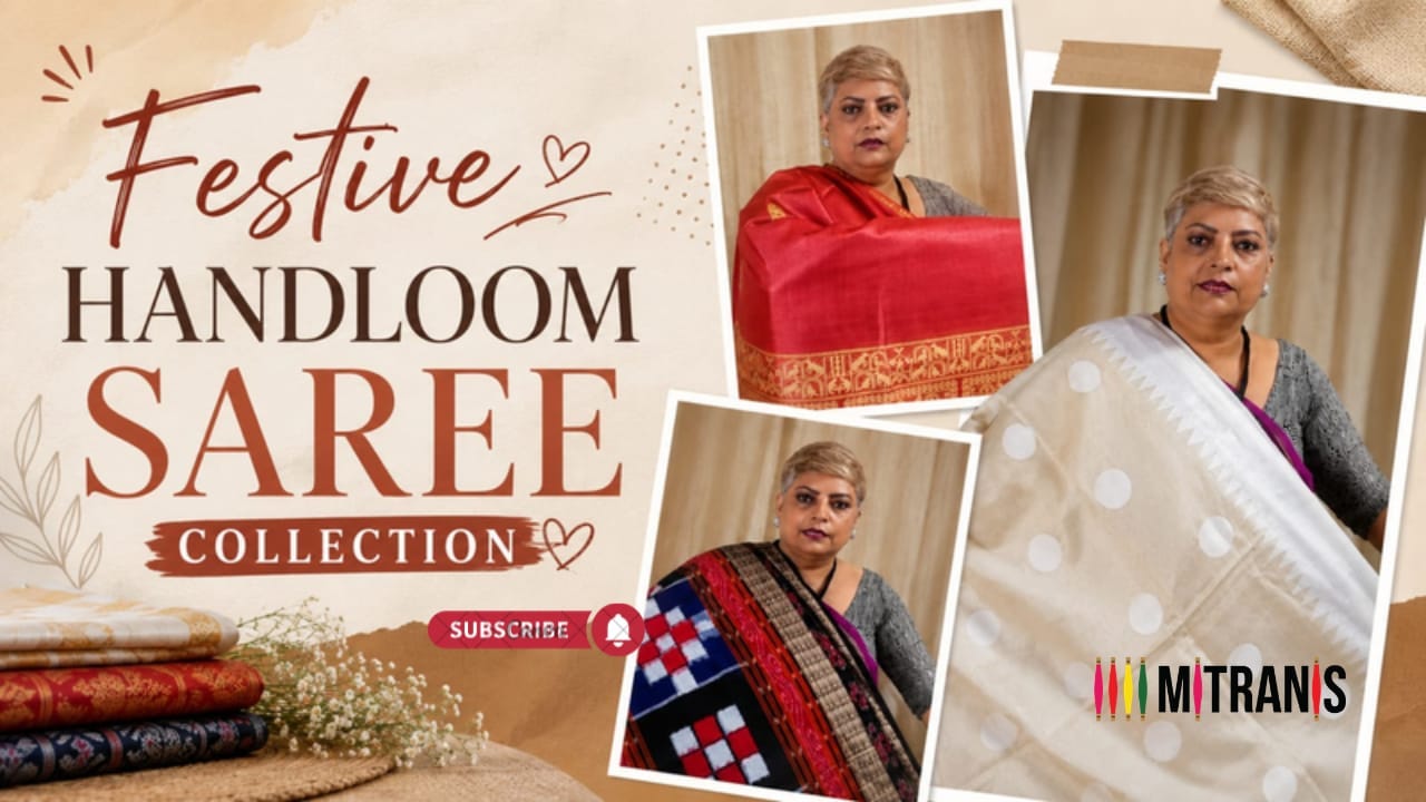 The Timeless Charm of Handwoven Sarees ✨