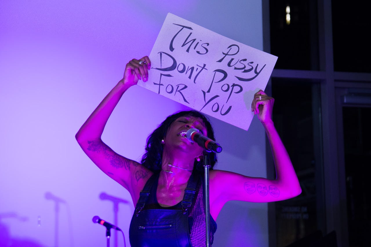 Image: “This Pussy Don’t Pop For You” — Photo by Sarah Bader