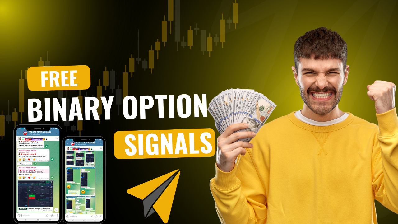 Free Binary Signals Telegram Group — 100% Accurate Real-Time Trading Alerts