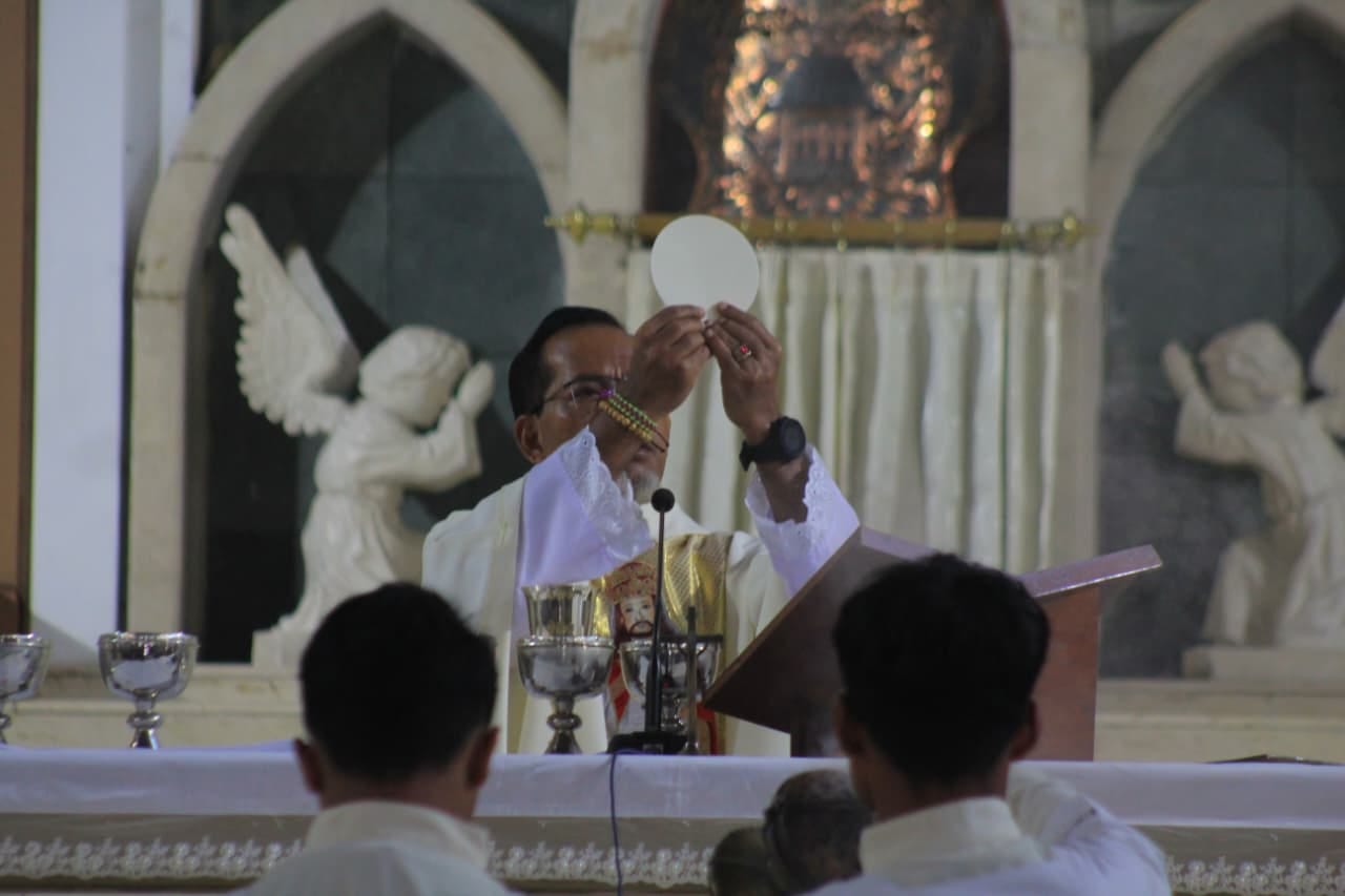 A Total of 38 Children Received the Sacrament of First Holy Communion at St.