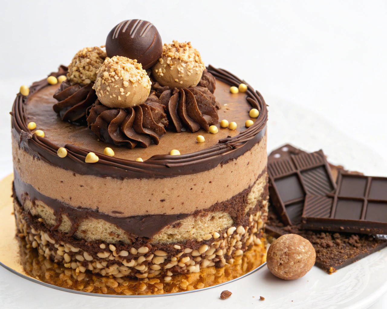 Ferrero Rocher Cake