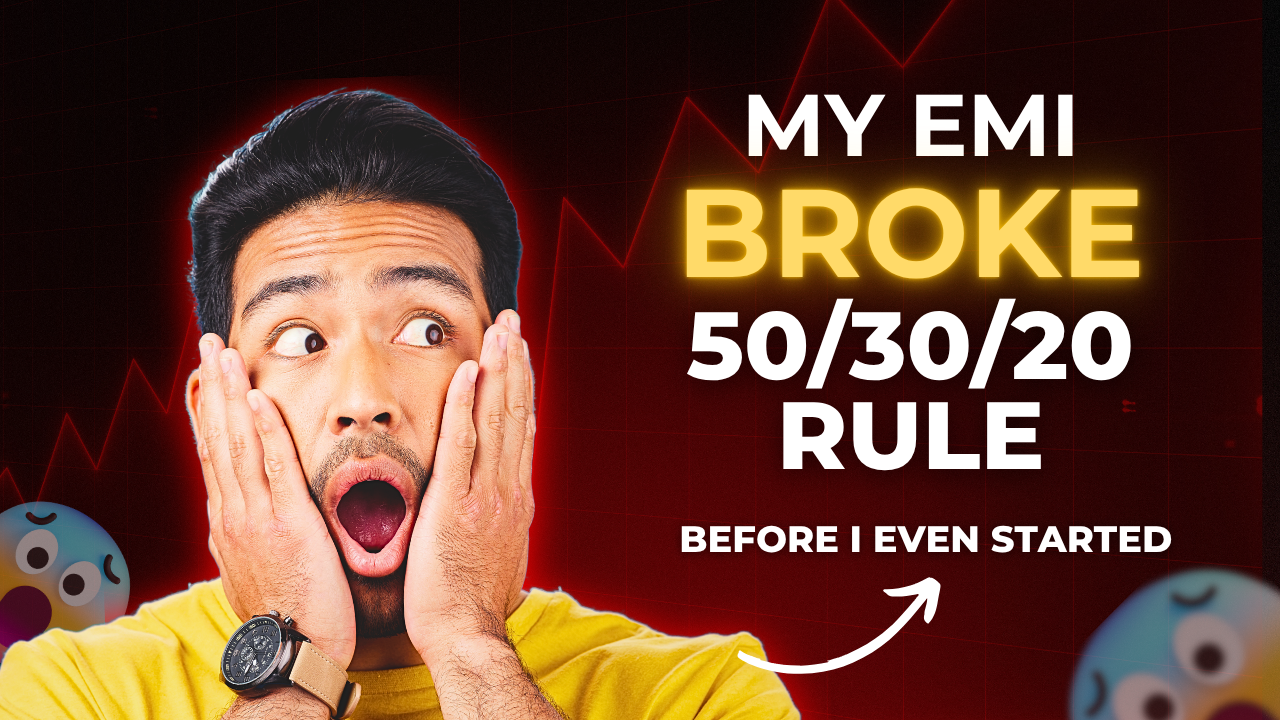 My EMI Broke the 50/30/20 Rule Before I Even Started