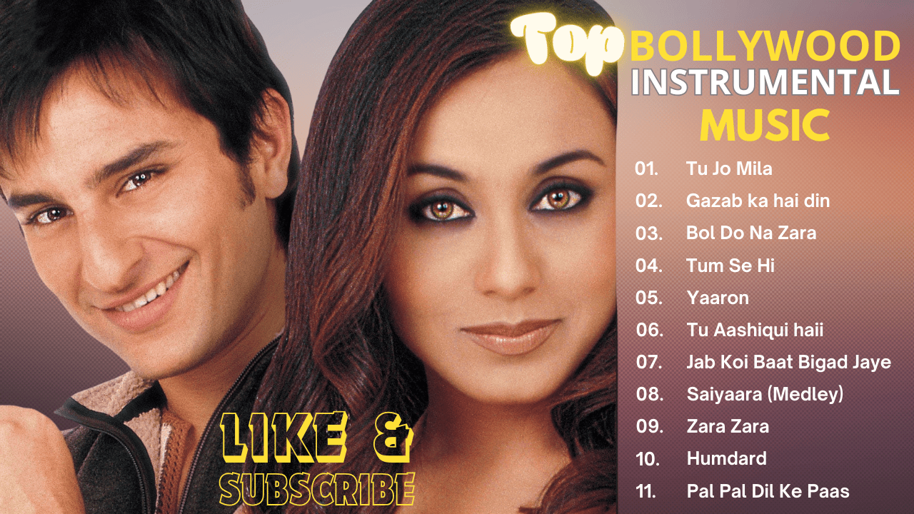 Bollywood Instrumental Hindi Songs for Relaxation, Work, and Study
