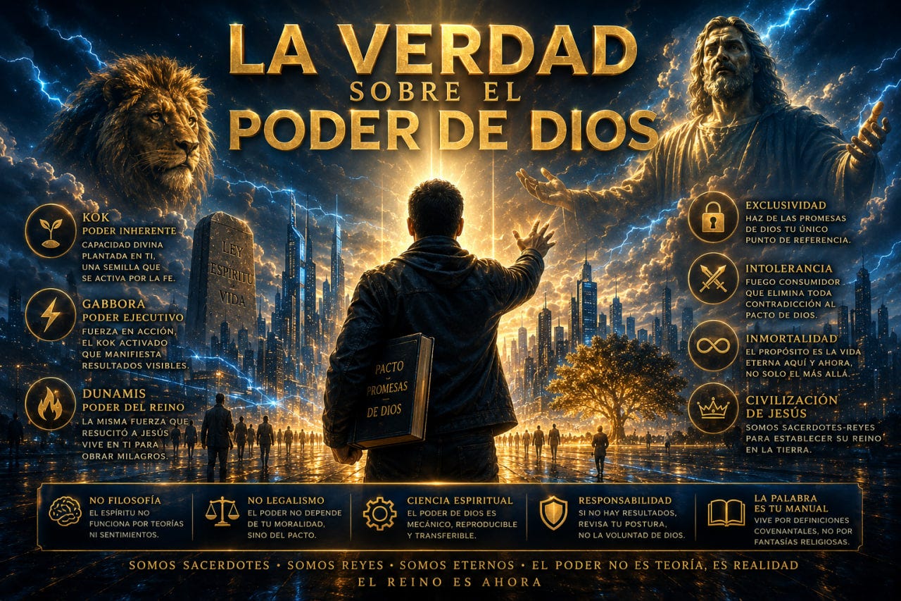 ¡LA VERDAD SOBRE EL PODER DE DIOS!