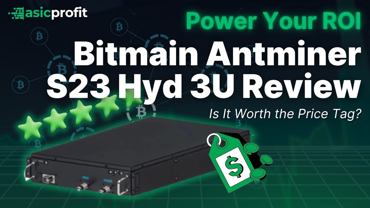 Bitmain Antminer S23 Hyd 3U Review