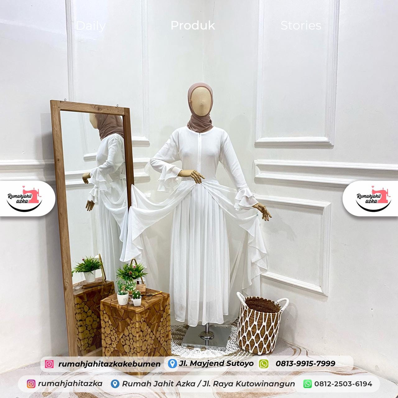 Dress Prewedding Custom by Rumah Jahit Azka