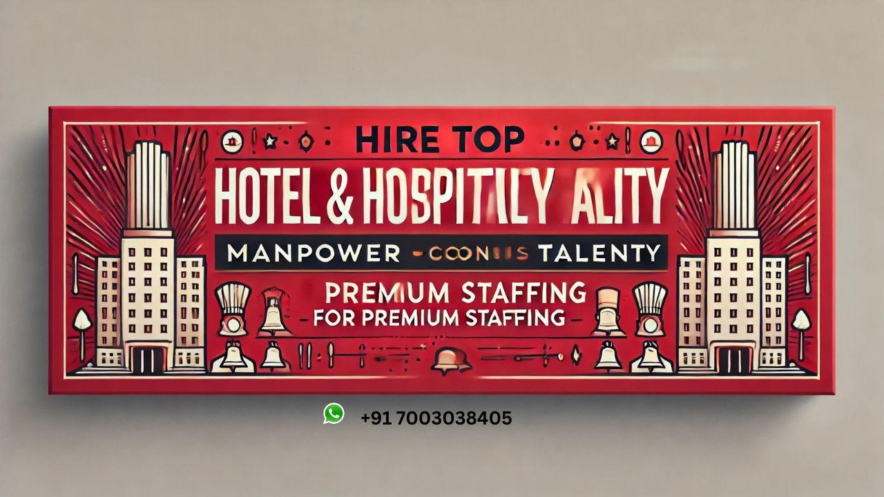 7003038405 Best Hospitality & Hotel Recruitment Agency in Kolkata, India — Trusted Manpower…