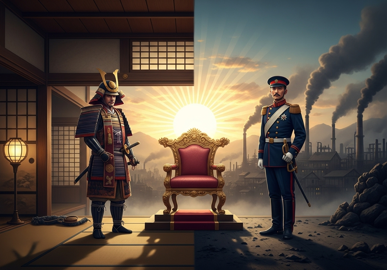 ⚔️ Kılıçların Sustukları Gün: Meiji Restorasyonu