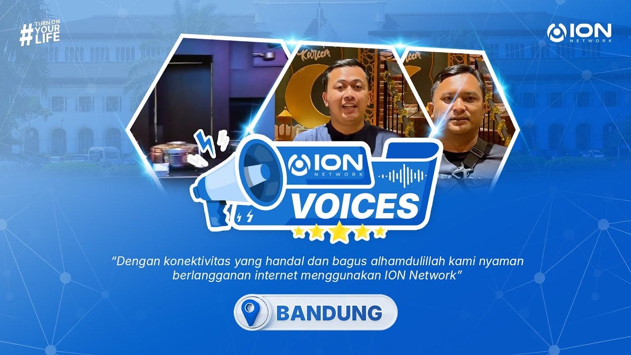 ION Voices Arrives in Bandung with Positive Testimonials from Customers