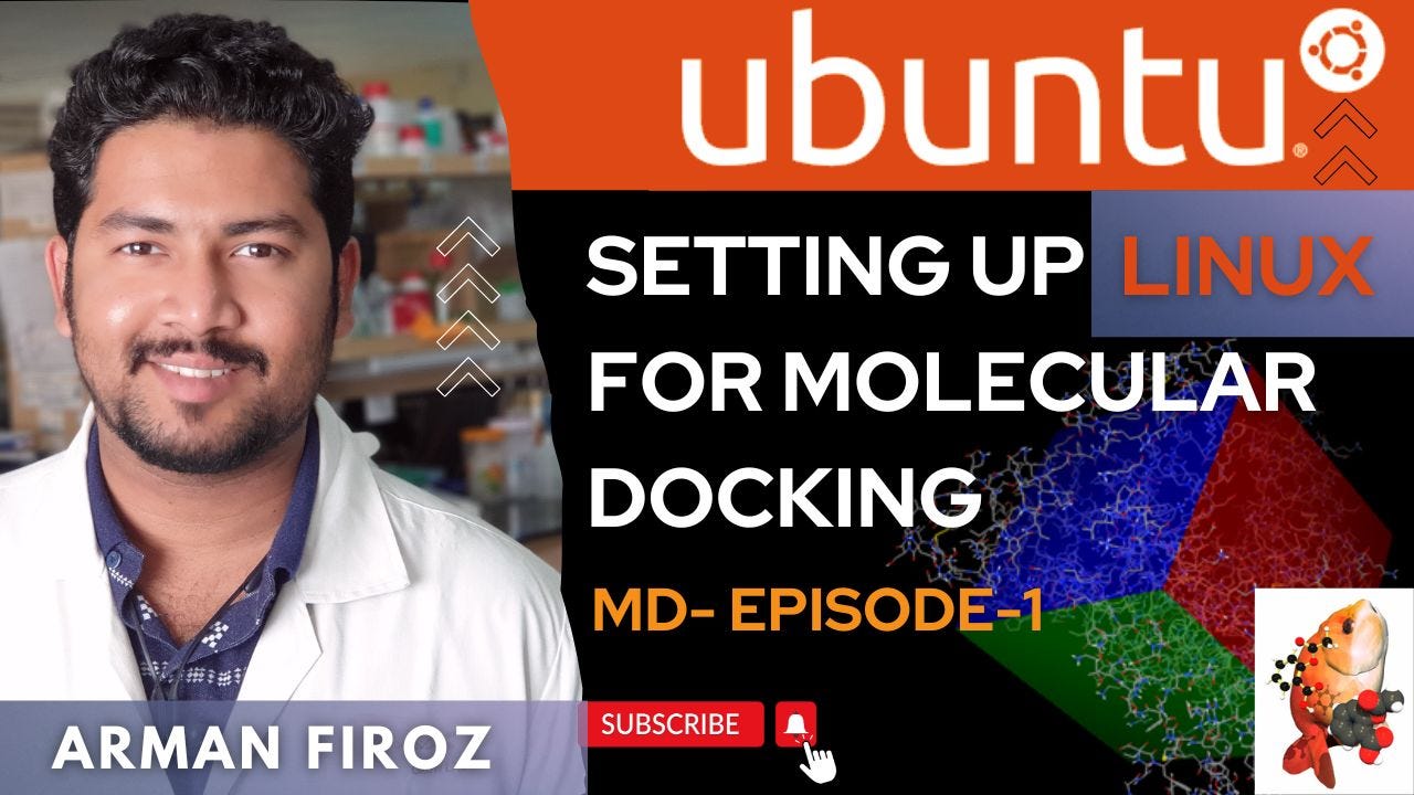 [MD-1] How to Install Linux SubSystem in Windows for Molecular Docking | MD Tutorial #Autodock