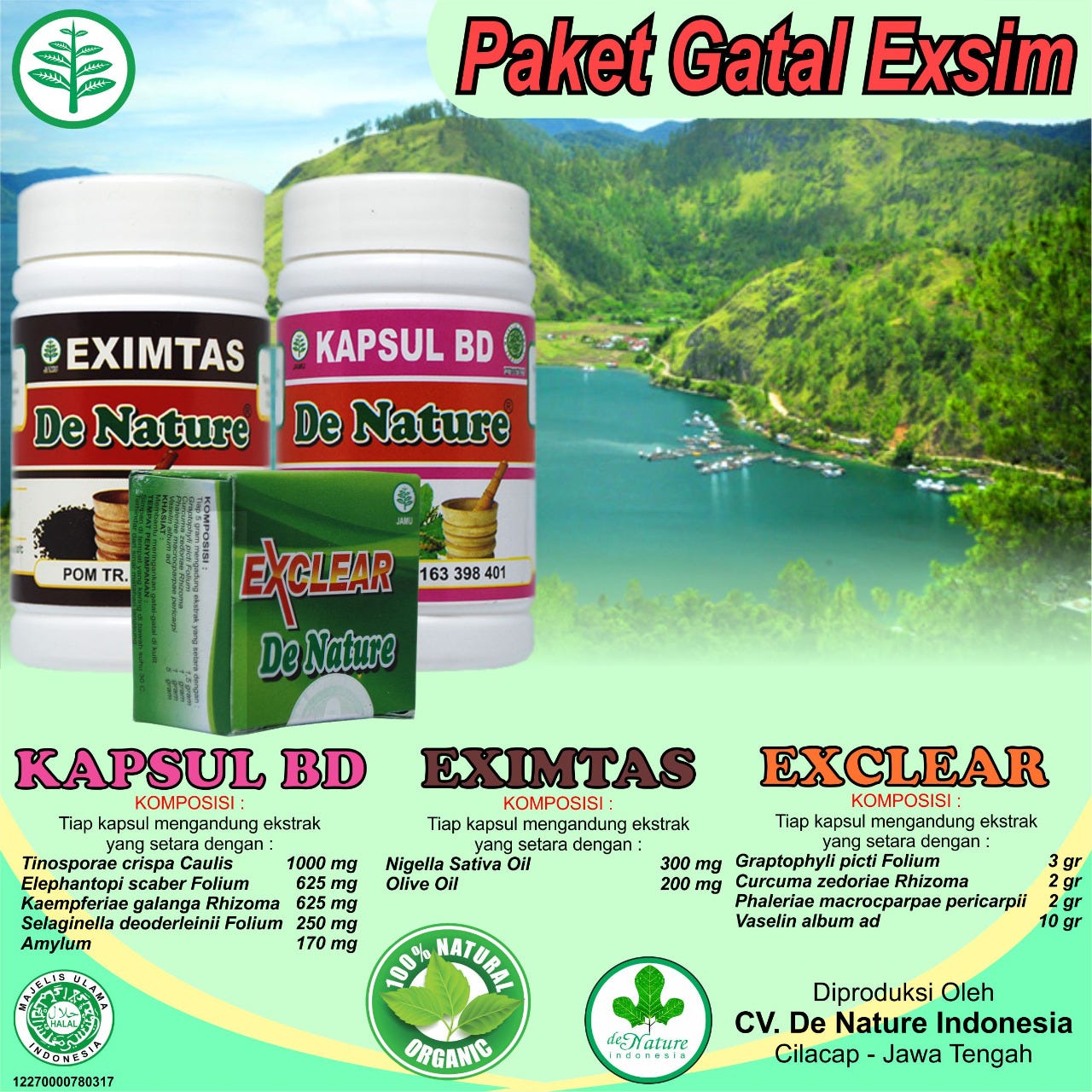 Obat Alergi Dingin , Gatal Dan Gudig Herbal Alami Terbaik