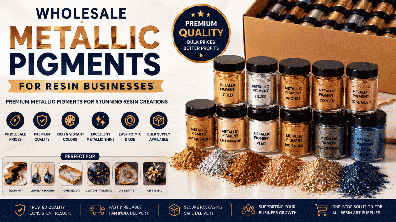 Wholesale Metallic Pigments for Resin Businesses