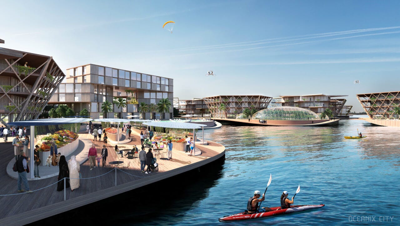 Oceanix Busan, Credit: BIG