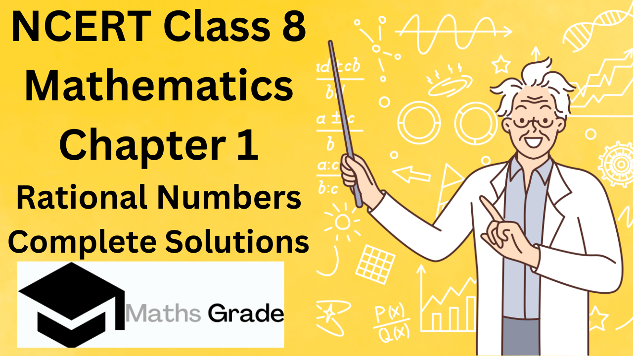 NCERT Class 8 Mathematics Chapter 1 Rational Numbers Solutions