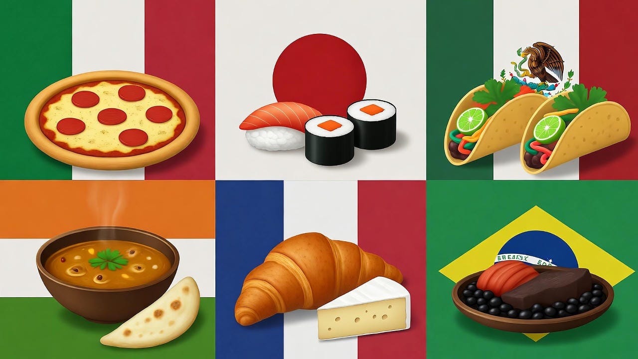 Culinária Global: Os Países com as Comidas Mais Deliciosas do Mundo