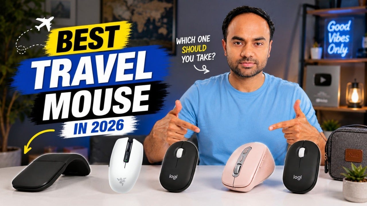 Best Travel Mouse in 2026: Logitech vs Razer vs Dell (Here’s the Winner)