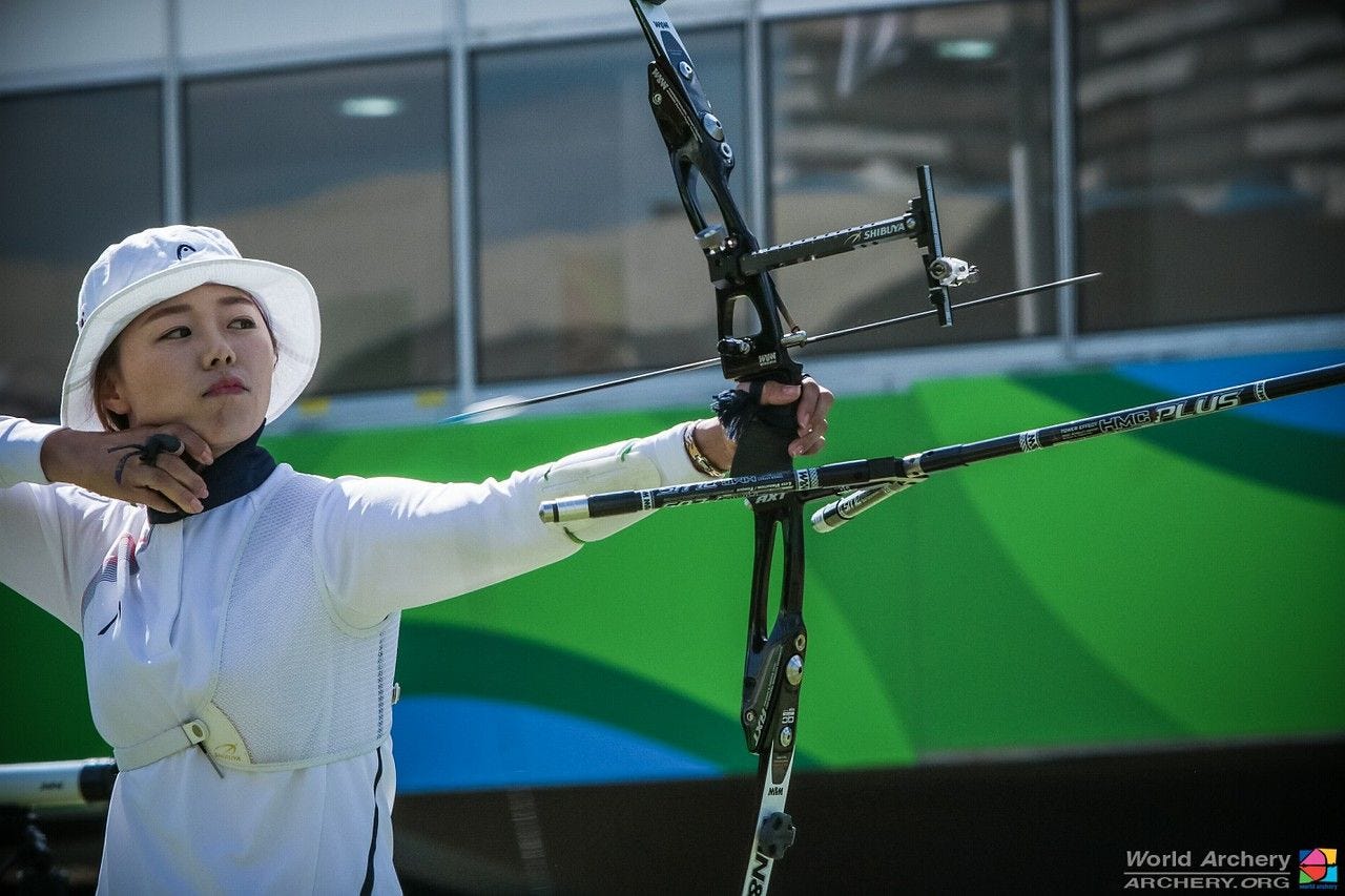 2016里約奧運女子個人射箭金牌得主張惠珍 | Source: World Archery