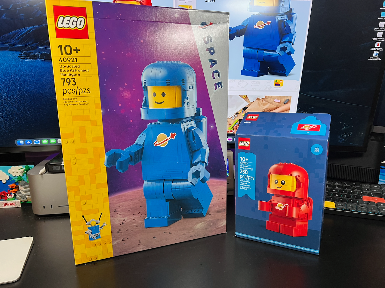 LEGO Build: Up-Scale Blue Astronaut & Baby Astronaut Minifigure(s) — JosephBruceBustillos.com