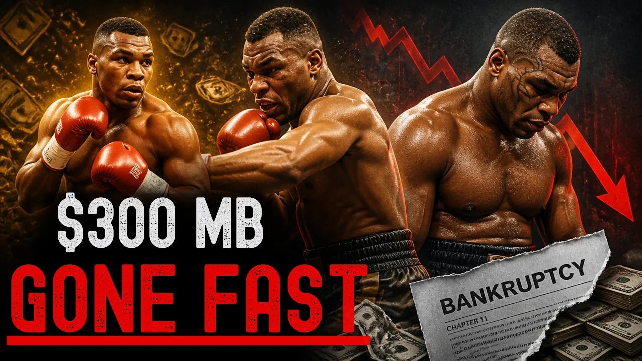 How Mike Tyson Went From $300M to Bankruptcy