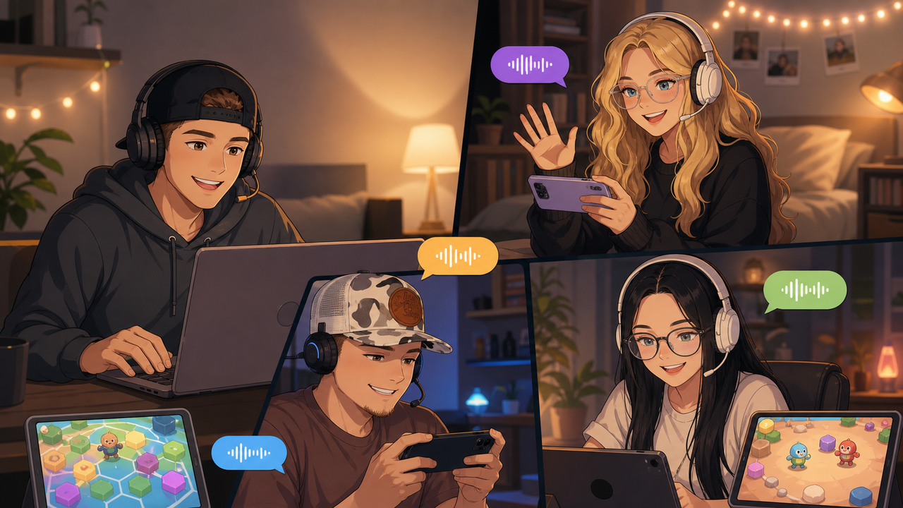 The best talking-friendly games make the call easier to stay in.