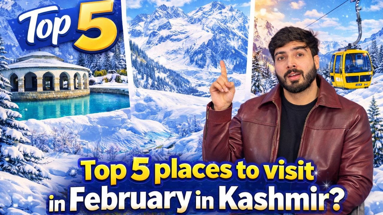 Places To Visit in February | Kashmir | 2026