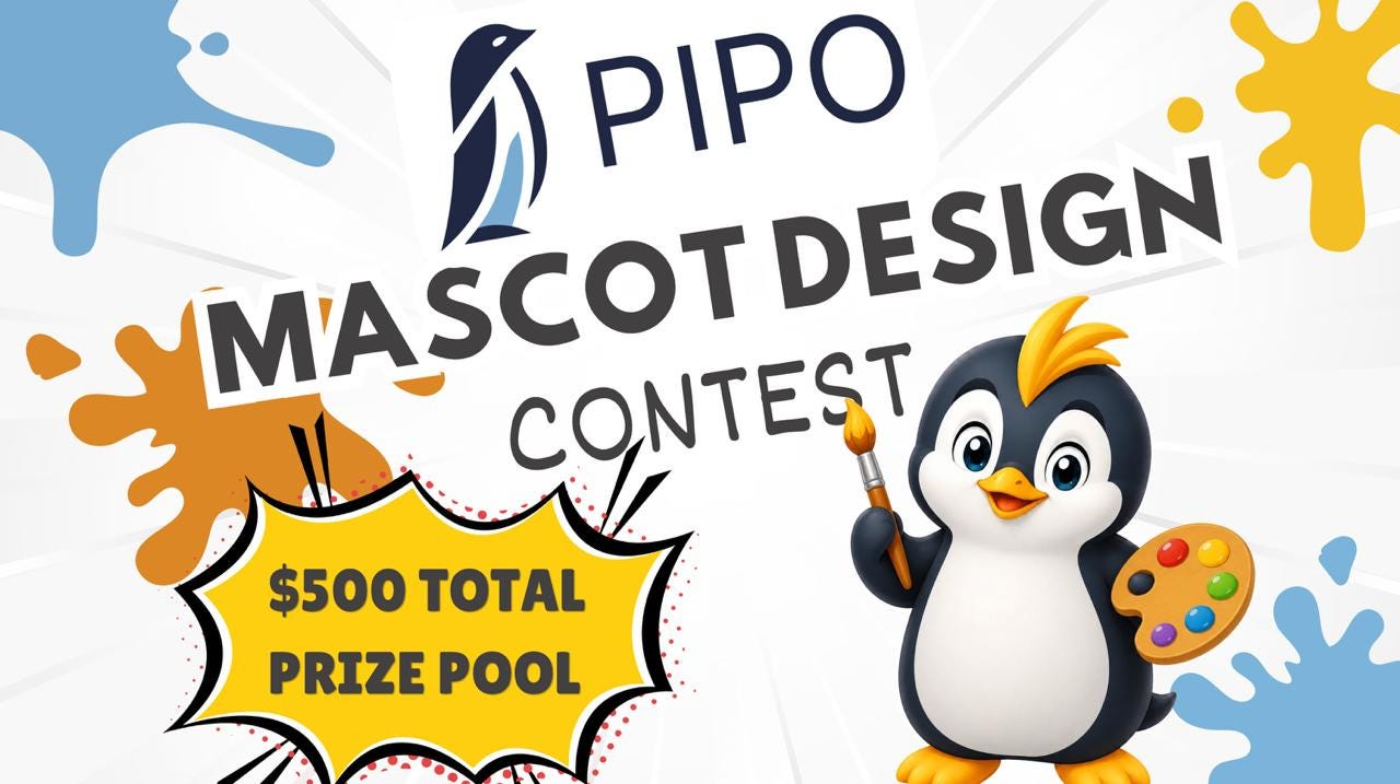 🐧 PIPO Mascot Design Contest is here!