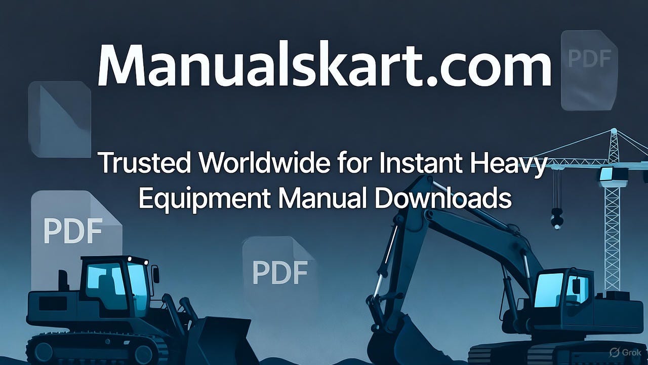 Instant Heavy Equipment Manuals | Manualskart.com