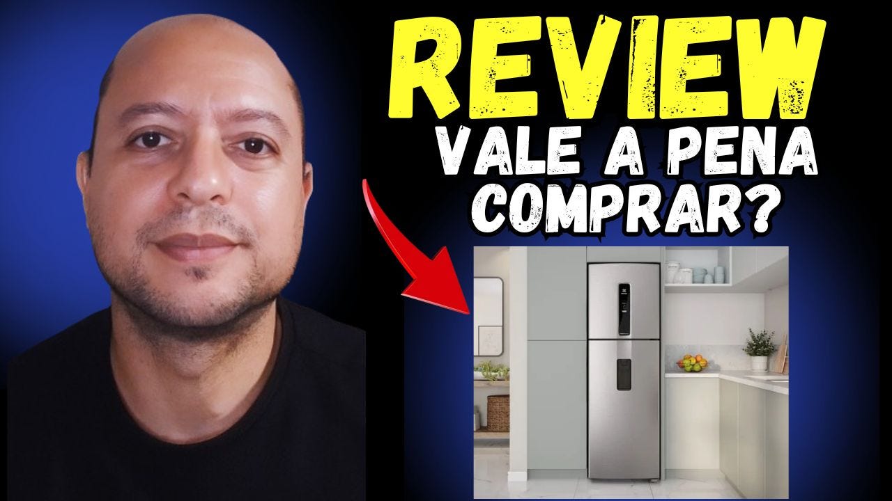 🔴 COMPREI A GELADEIRA ELECTROLUX FROST FREE DUPLEX EFFICIENT INOX COM ÁGUA NA PORTA É BOA?