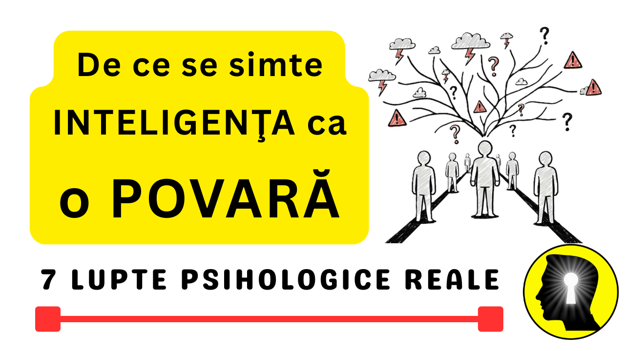 De ce se simte inteligenţa ca o povară — 7 lupte psihologice reale