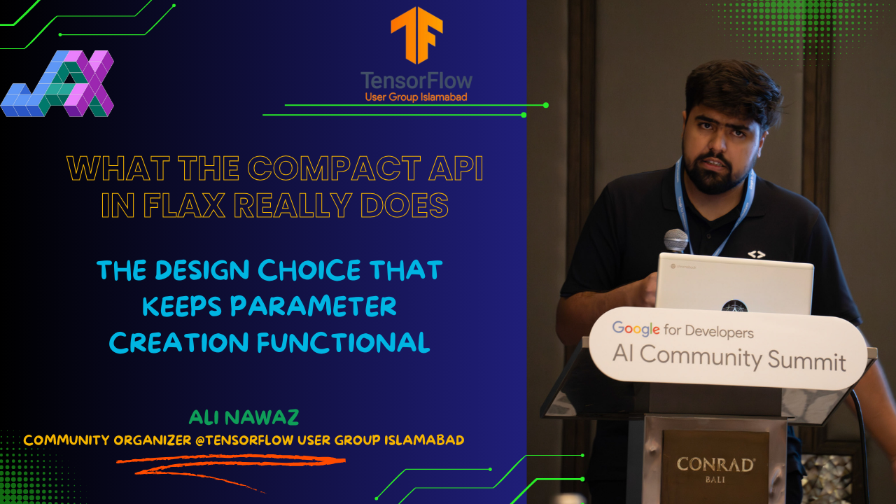 What the Compact API in Flax Really Does: The Design Choice That Keeps Parameter Creation…