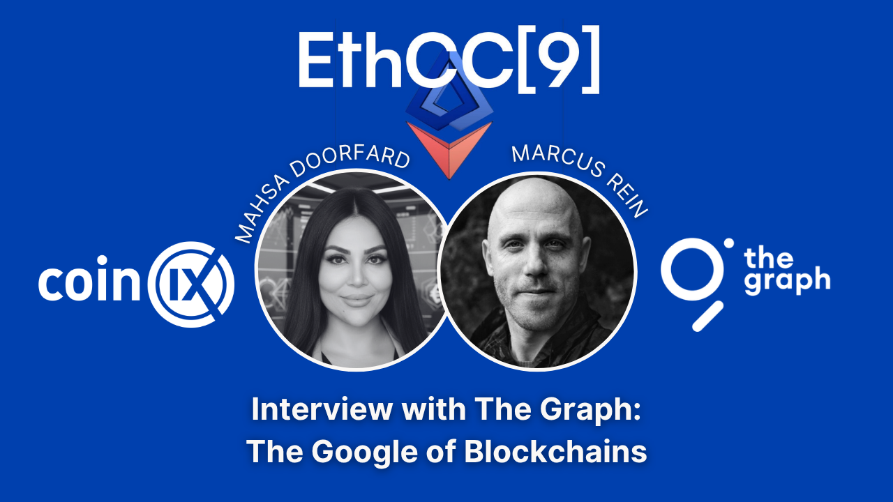 coinIX at EthCC 9: Interview with The Graph - The Google of Blockchains