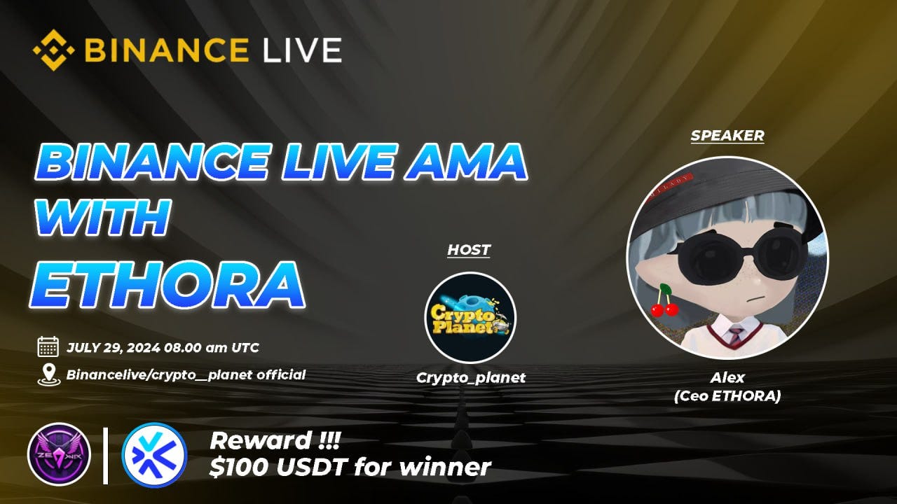 Zenix Launcher — Live ▶️ | Live Ask Me Anything Binance Live Crypto Planet With Ethora Finance…