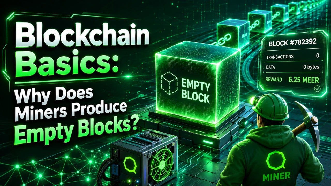 Blockchain Basics: Why Do Miners Produce Empty Blocks?