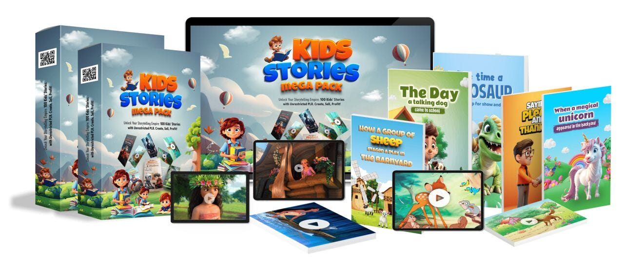 Explore the Enchanting World of the Kids Stories Mega Pack