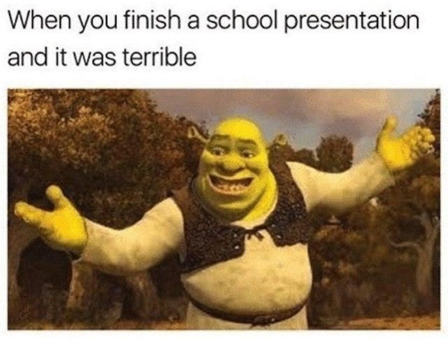 powerpoint presentation meme