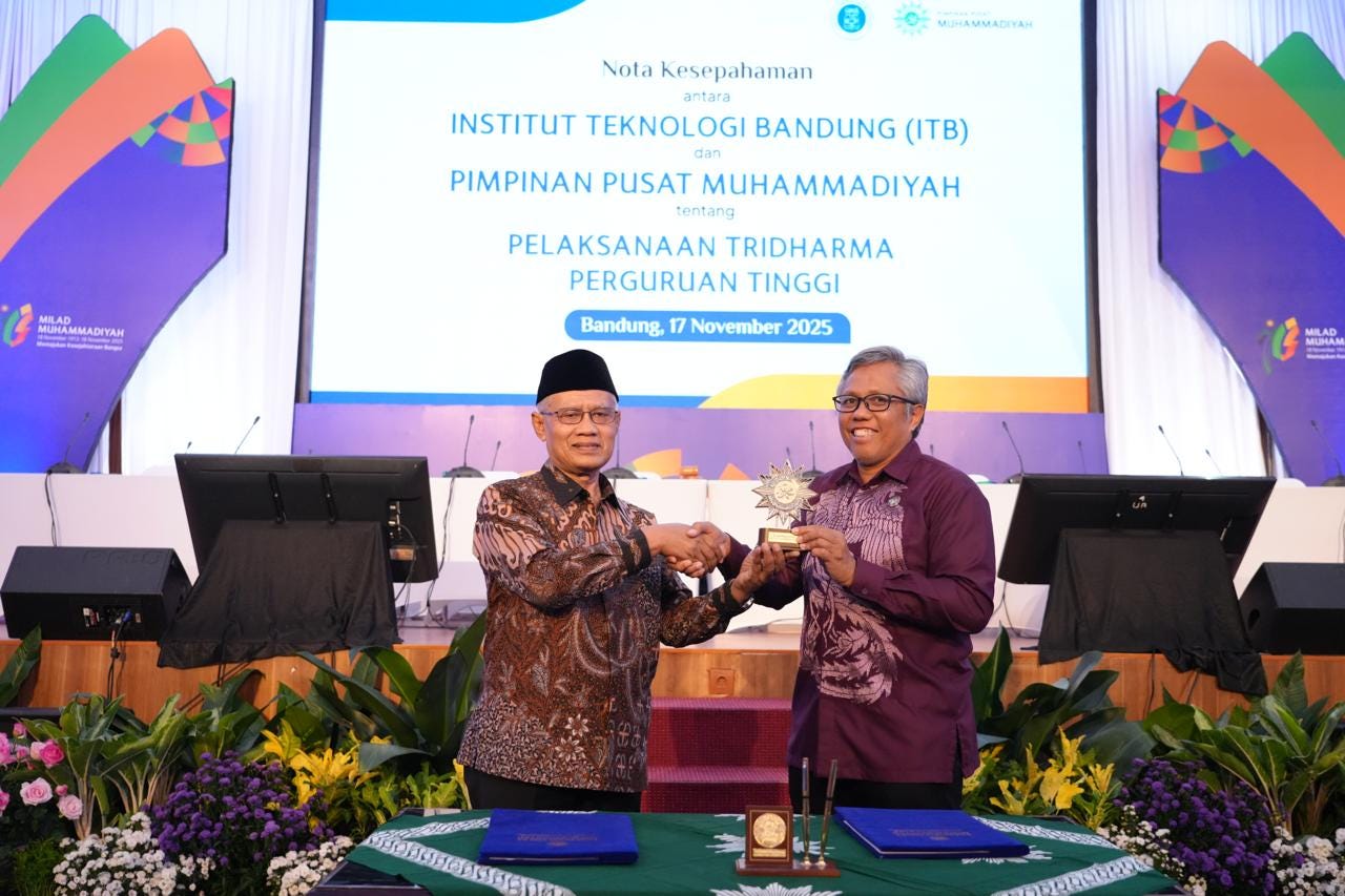 ITB Apresiasi Muhammadiyah, Siap Wujudkan Aksi Bersama untuk Masyarakat