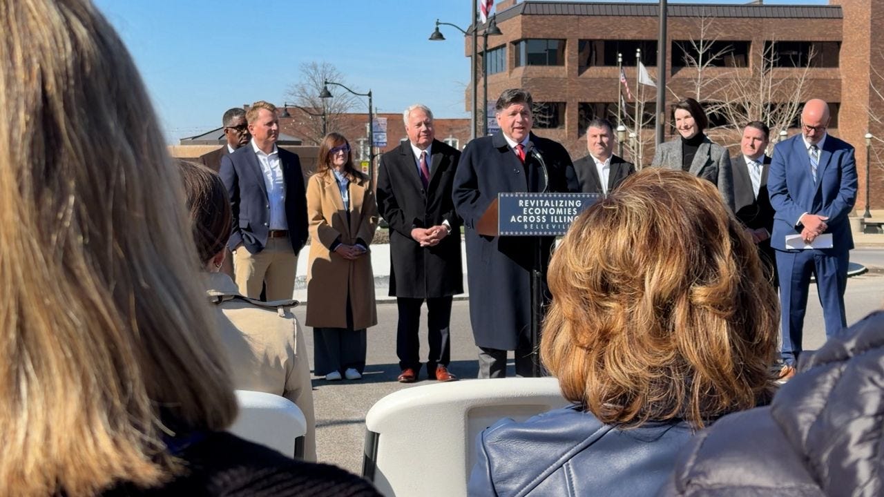While Washington Performs Turbulence, Illinois Keeps Governing