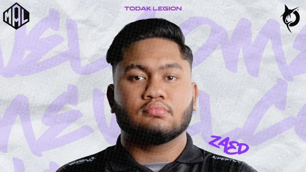 Zaed Sah Masuk Todak Legion Secara Pinjaman!