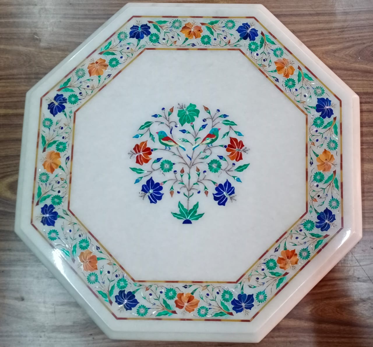 Pietra Dura Table Tops| Marble Inlay Table Tops