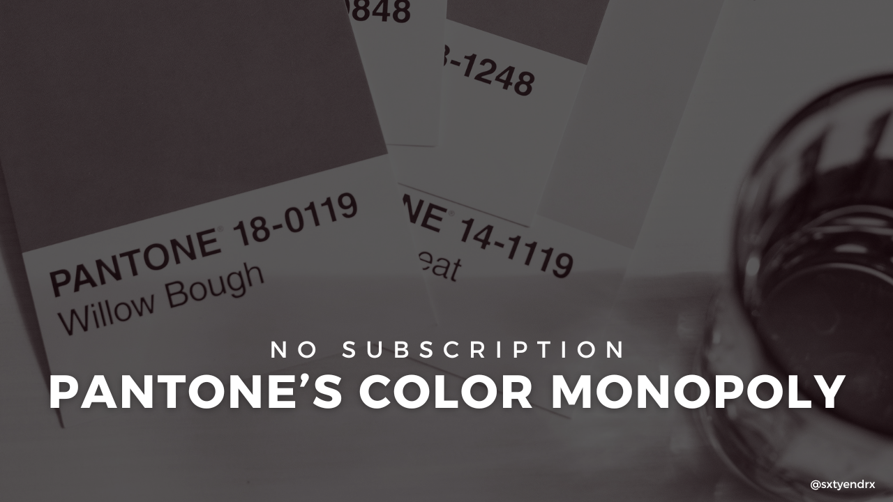 Your Favourite Brands Take Colour from this Company:
Inside Pantone’s Colour Monopoly