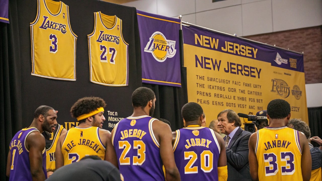 The Los Angeles Lakers are on the hunt for a new jersey sponsor