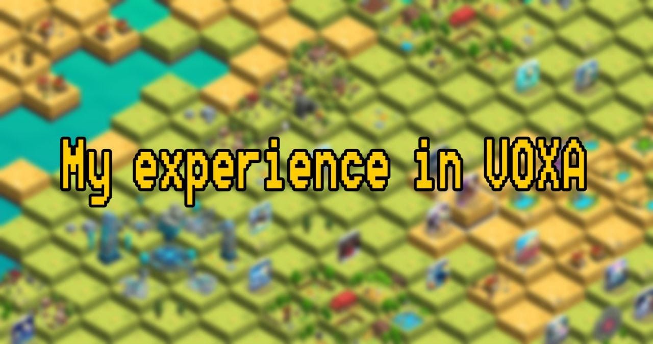 My experience in VOXA