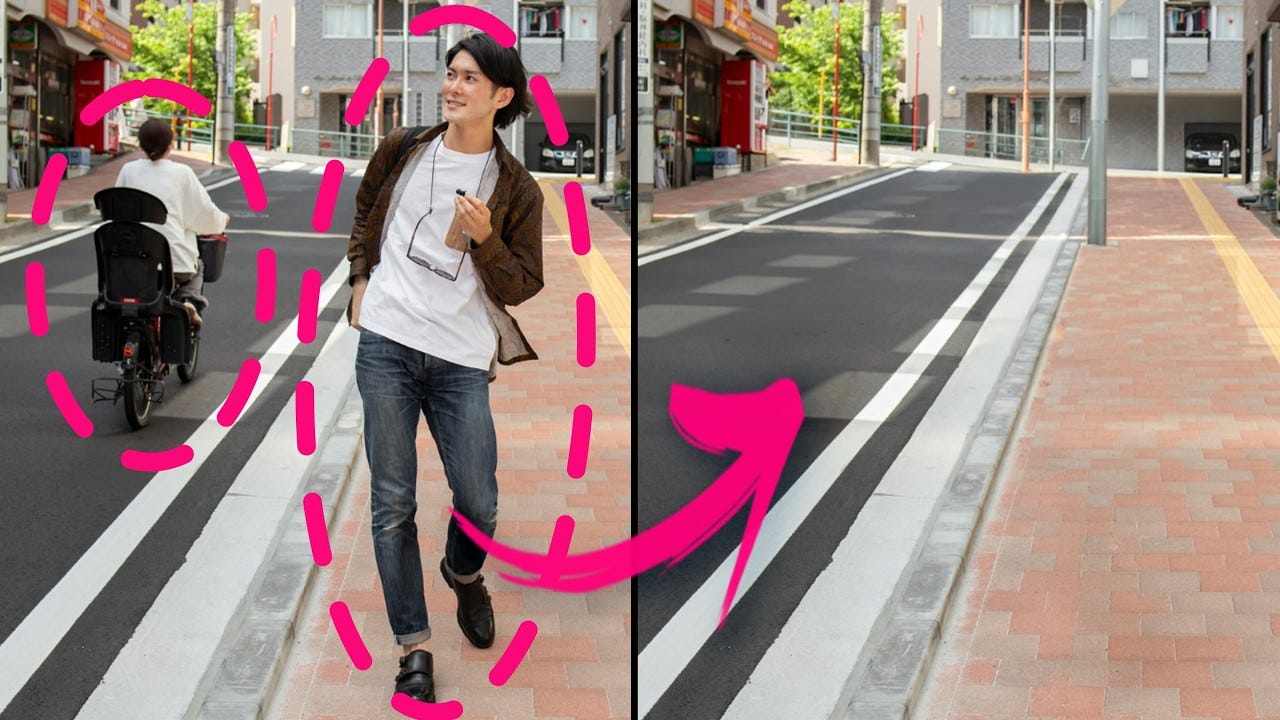 How to remove people from a photo in Photoshop